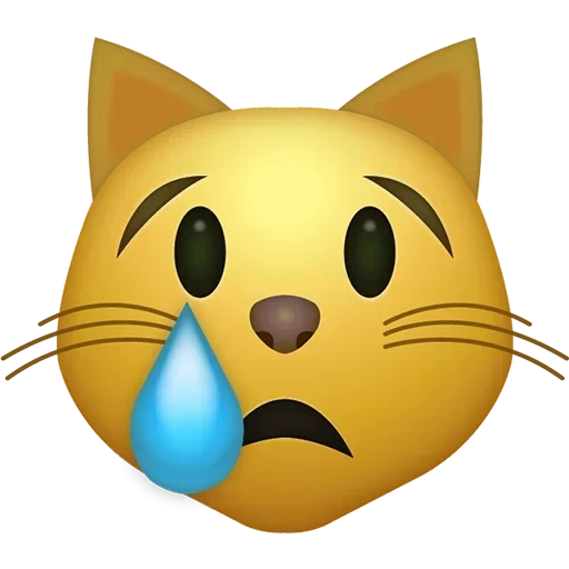 emoji cat, emoji cat, cat smileik, emoji kotik, crying cat emoji