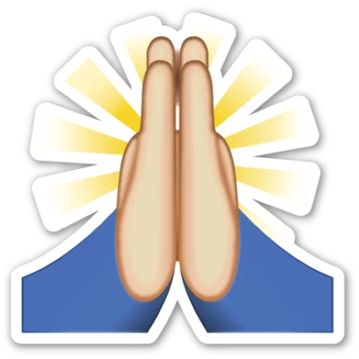 expression arm, namast emoji, the hand of a prayer, prayer of the hand of expression, smiling faces and palms fold into rays