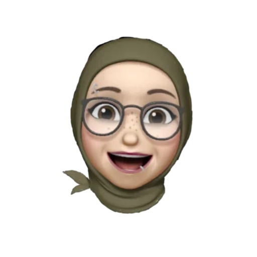 animoji hijabe, muslim emoji, arab memoji anak anak