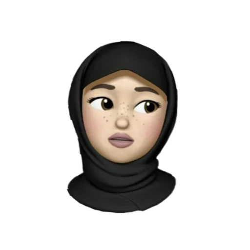 emoji hijabe, memoji hijabe, muslim emoji, emoji iphone hijab, storis emoji hijab