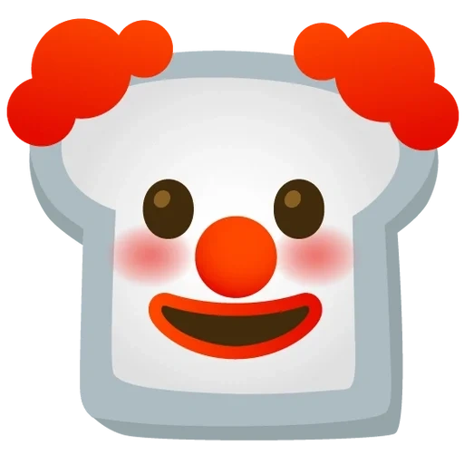 emoji clown, клоун emoji, клоун смайл, клоун эмоджи, эмодзи клоуна