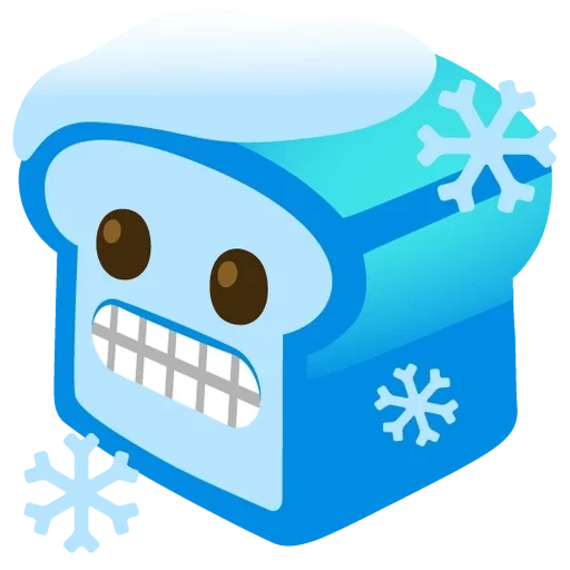 emoji, qr code, face emoji, smiley is cold, emoji froze