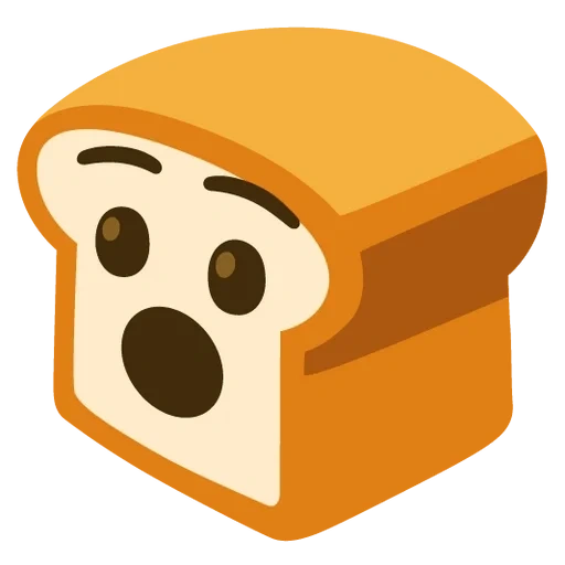 emoji, código qr, icono de pan, pan clipart, clipart de pan
