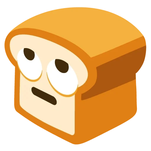 эмодзи, эмодзи хлеб, toasty лого