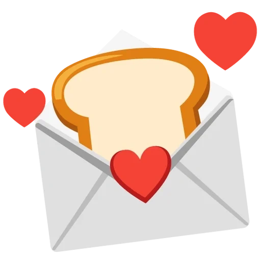 valentin, lettre au cœur, l'enveloppe est un cœur, cœur de la saint-valentin, lettre souriante un coeur