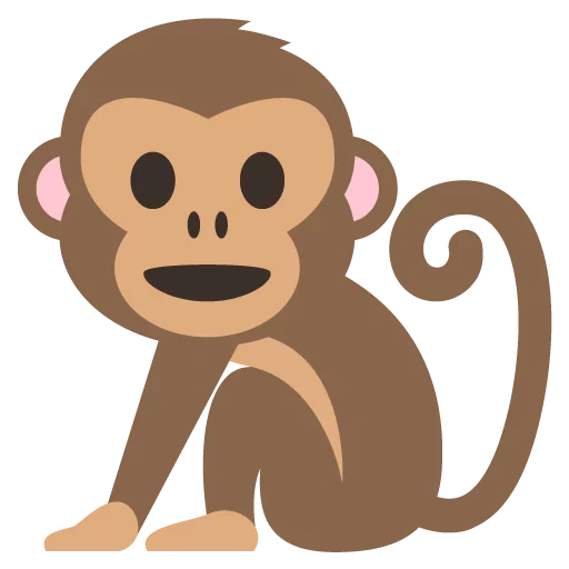 обезьянки, эмоджи monkey, рисунок обезьяны, эмодзи обезьянка, смайлик обезьяны