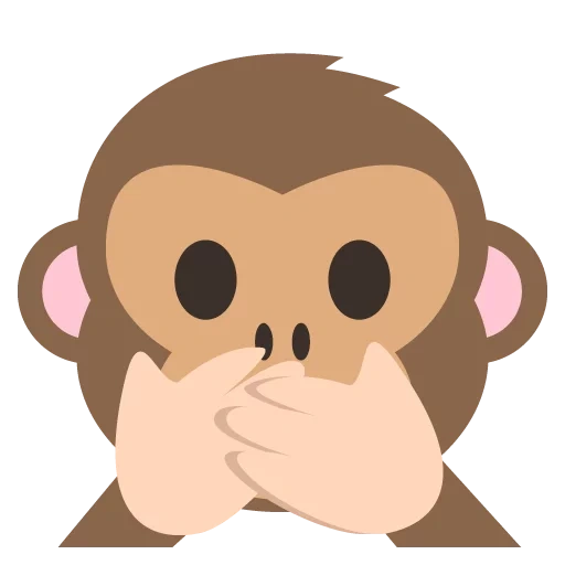 обезьянка, обезьяна нос, эмодзи обезьяна, смайлик обезьяна, смайлик обезьянка