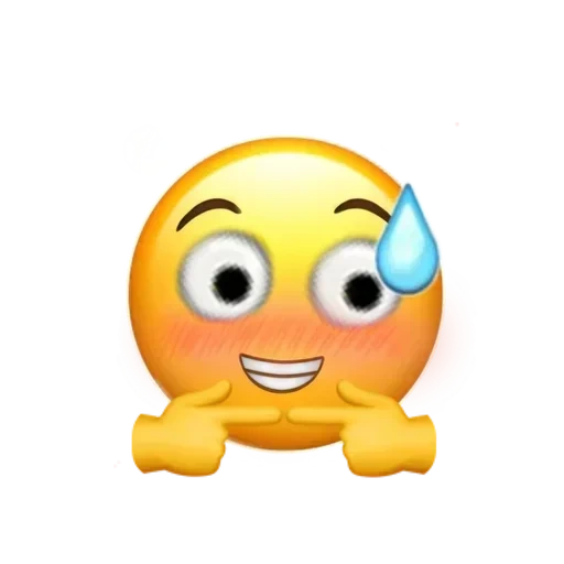 emoji, emoji, emoji pemalu, emoji yang lucu