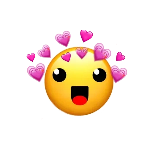 emoji, campuran emoji, cinta emoji, tersenyum emoji, kawaii emoji