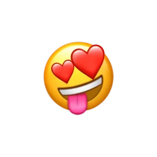 emoji, iphone emoji, emoji gila, mata hati emoji, mata emoji jatuh cinta