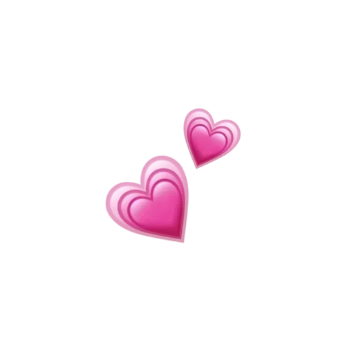 coeur emoji, le cœur des emoji, coeurs roses, coeur rose, coeurs roses