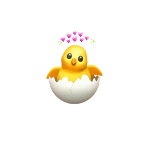 polli, uovo di pollo, emoticon delle uova, pallo pasqua, pollo emoji