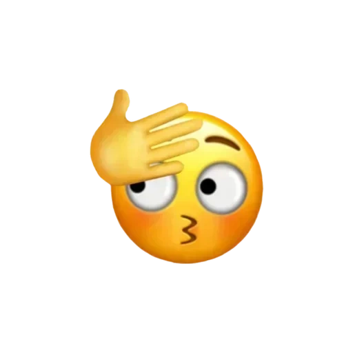 emoji, emoji, emoji timide, main emoji, emoji est drôle