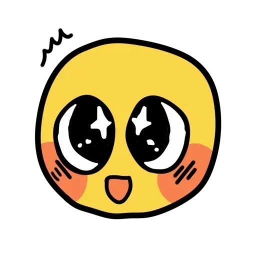 anime, emoji, l'emoji è dolce, emoticon adorabili