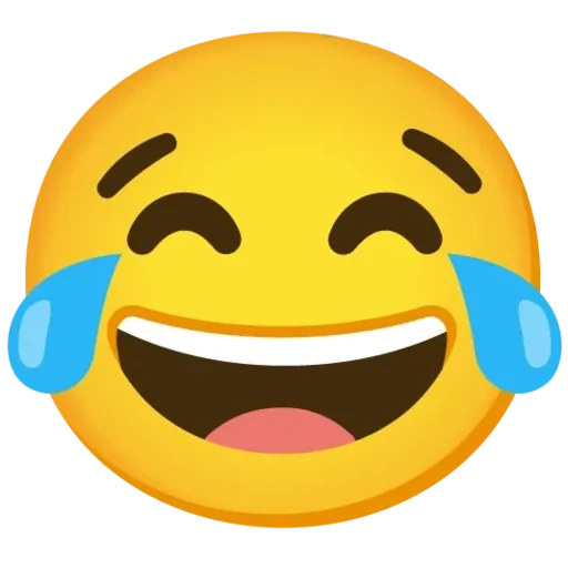 emoji, 2x2 smiley face, smile with an expression, smiling face, a sobbing face