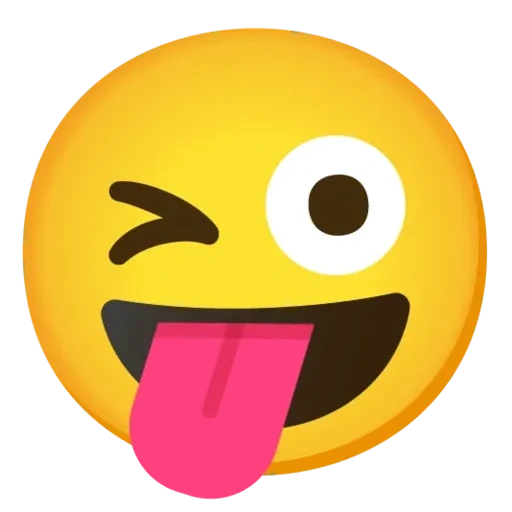 emoji, emoji, ekspresi wajah, bicaralah dengan wajah tersenyum, senyum menjulurkan lidah