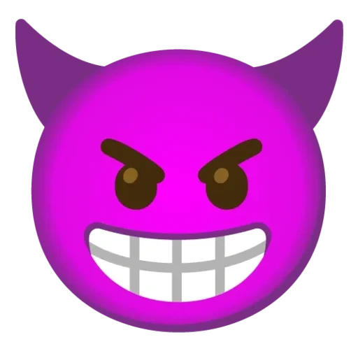 anime, emoji, emoji chertik, smiley demon