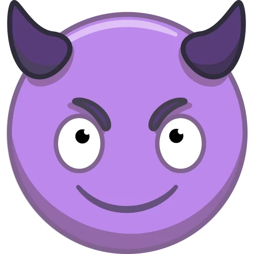 emoji, garçon, violet