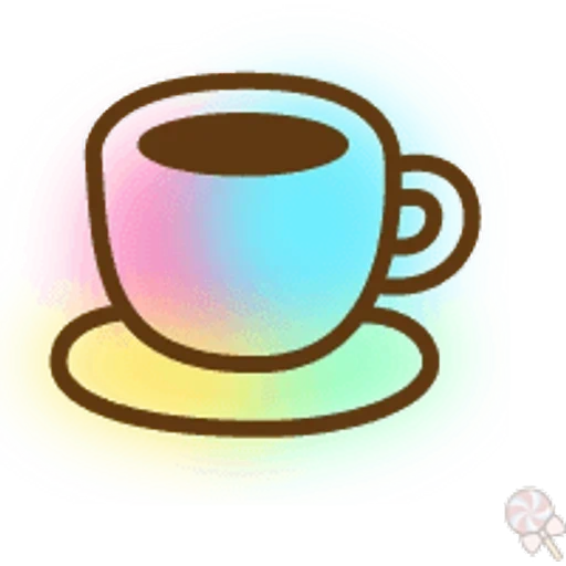 die tasse, illustrierte tasse, icon tasse kaffee, kaffeetasse abzeichen, japanischer stil cup form symbol