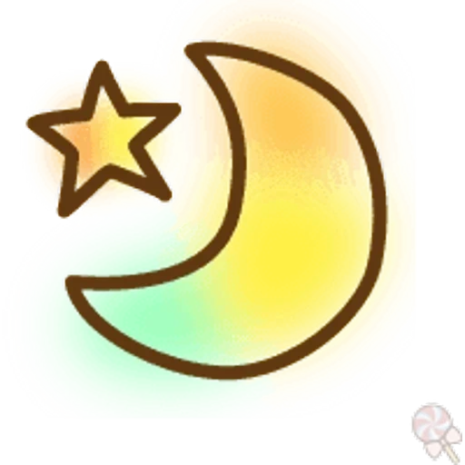 moon star, die ikone des mondes, das sternsymbol, icon star, mondstern vektor