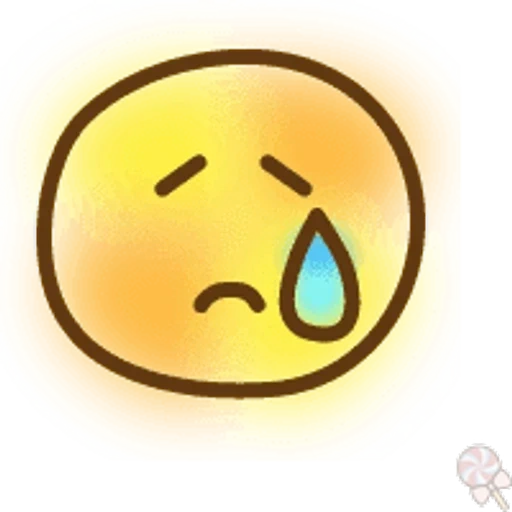 emoji, sonrisa triste, tristeza sonriente, triste smiley, emoji es un gato que llora