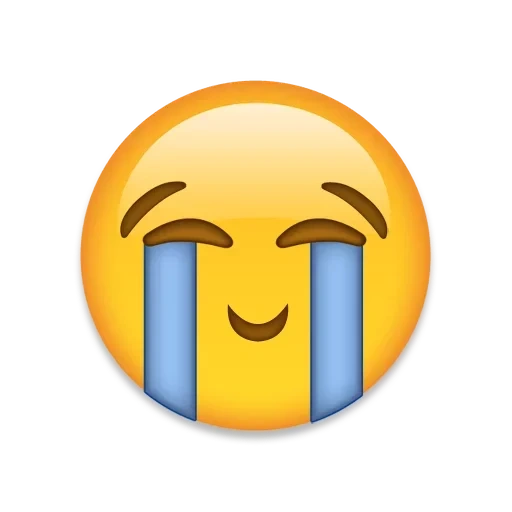 ты смайлик, crying emoji, смайлик плача, смайлик плачет, смайлики эмодзи