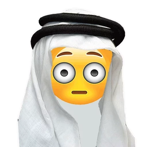 emoji, эмодзи, смайлик араб, удивление эмодзи, арабские смайлики