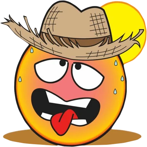 smiling face, smiley sheriff, smiling face trend, funny smiling face, vector illustration
