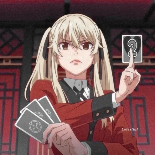 kakegurui, excitation folle yumiko, anime fou excitation, personnages anime fou excitation, anime fou excitation sotome mary