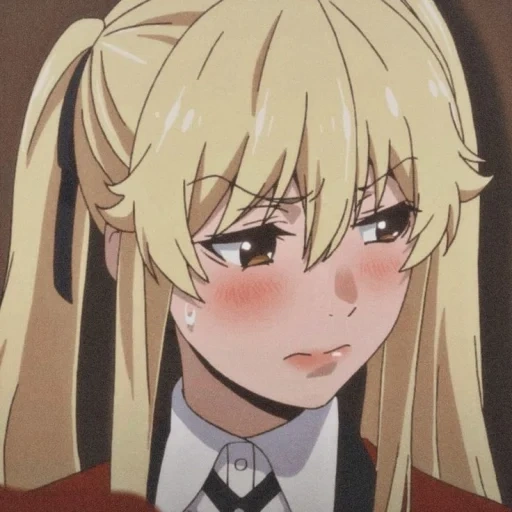 kakegurui, kakegurui mary, kakeguru yumeko, anime verrückte aufregung, verrückte aufregung mary saotome