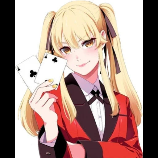 kakegurui, mary saotome, meari saotome, kakeguru yumeko, kakeguri compulsive gambler anime