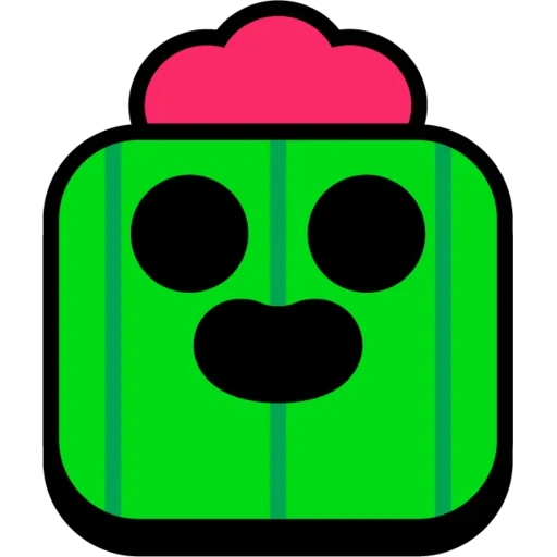 brawl stars, bravl stars, brawl stars pins, emoji spike brawl stars