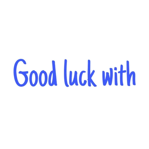 good, текст, good luck, формы слова luck, pink good luck words