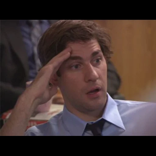 the office, jim halpert, when you come, inner panic attack the office, stressed who said i look stressed