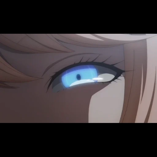enoshima, gli occhi dell'anime, enoshima junko, charlotte episodio 12, charlotte anime eyes