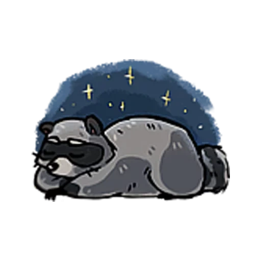 raccoon, animation, my biggest weakness is, item no maolixue
