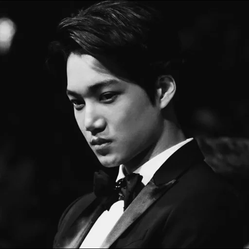 чонин, азиат, exo kai, чон чонгук, kim jongin dark