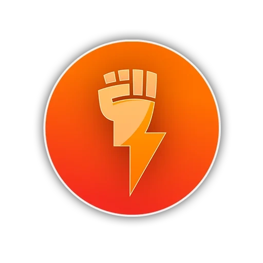 ikonen, ikonen, handsymbol, piktogramm, daemon tools symbol