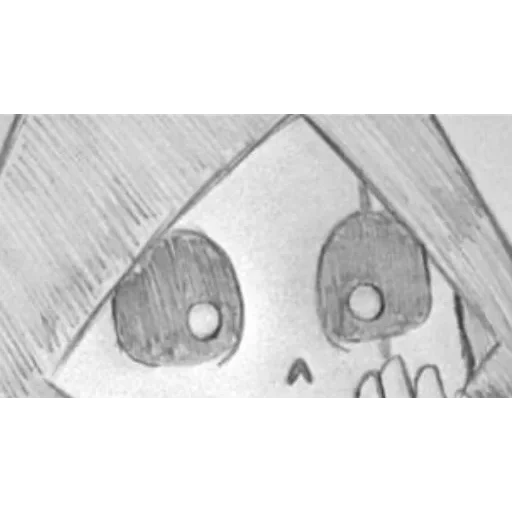la figura, sketch eye facile, matita occhio anime, matita con gli occhi di animazione dei cartoni animati