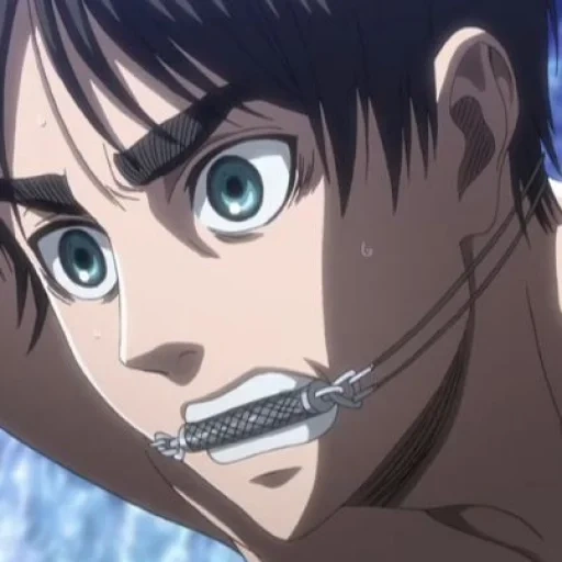 eren yeger, attacco dei titani, fondatore titan eren, titani attack of titans, attacco di eren titanov contro levy