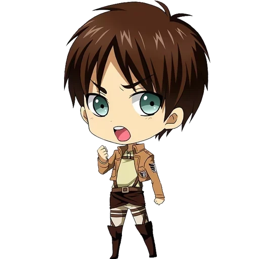 chibi erren, levy chibi, aaron yeager chibi, ofensa dos titãs de chibi, ataques dos titãs em chibi levi