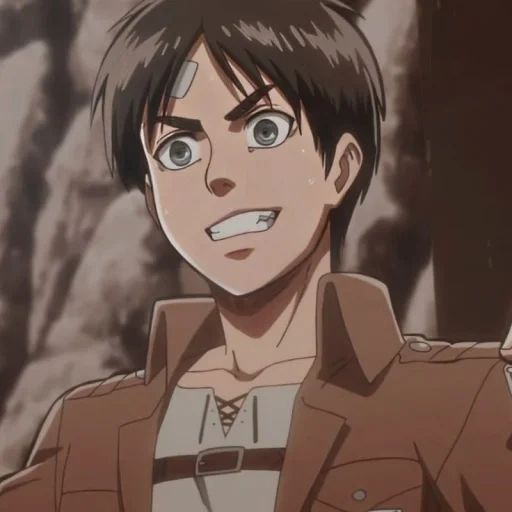 yeager ellen, titanium diene, titan's attack, zeke attacks titan, titan attack eren season 1