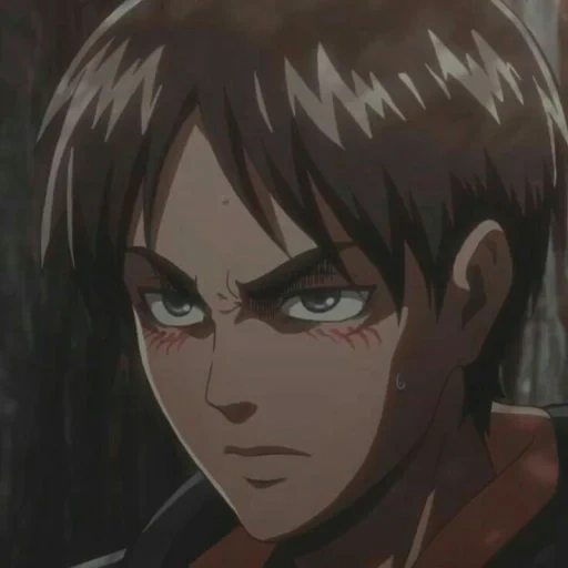 ellen yeager, serangan titan, levi menyerang titan, eren yeger season 3, anime menyerang titan