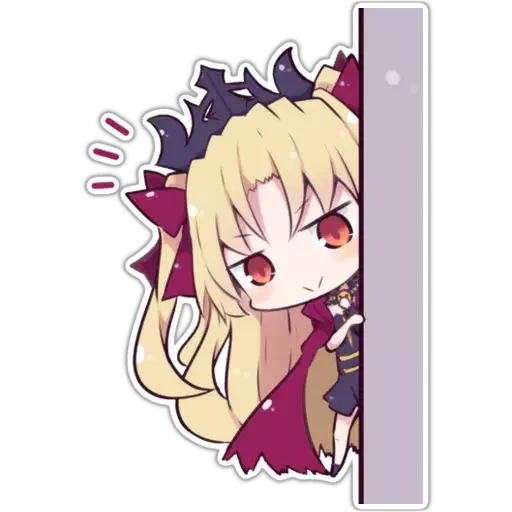 anime, anime kawai, bb faith chibi, anime charaktere, ereshkigal faith chibi