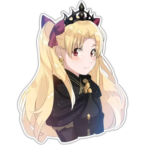 arte anime, anime girl, i personaggi degli anime, fate di ereshkigal, serva del destino ereshkigar