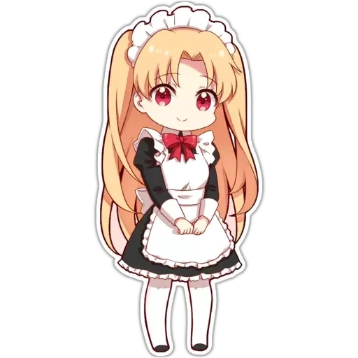 anime, anime seni, cobato anime chibi, maids ainzburn, gadis anime yang cantik