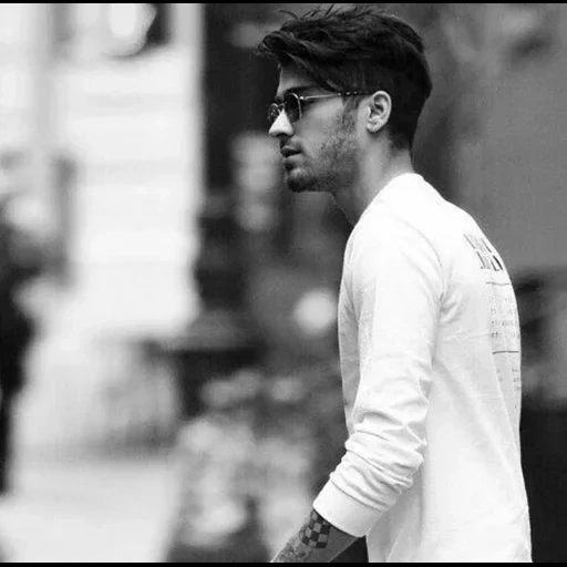 zane, young man, zain malik, the guy with the tattoo, fashionable men's hairstyle