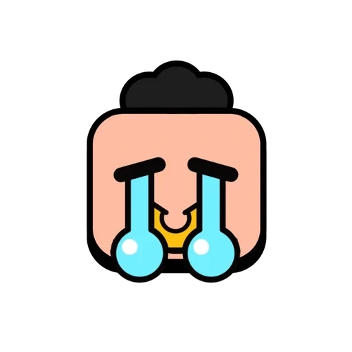 emoticon di emoticon, brawl stars, bravelstas, brawl stars pins