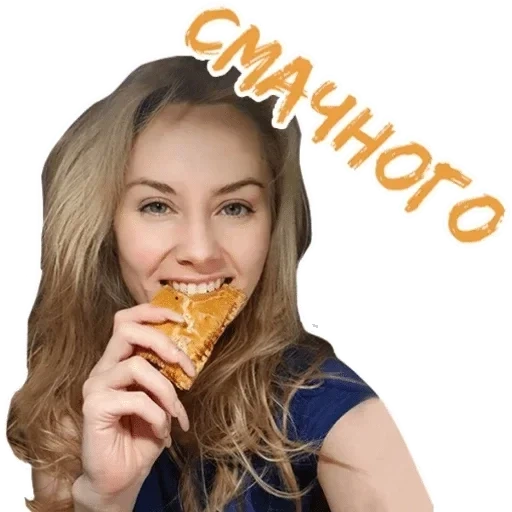 feminino, menina, garota feliz comendo pizza