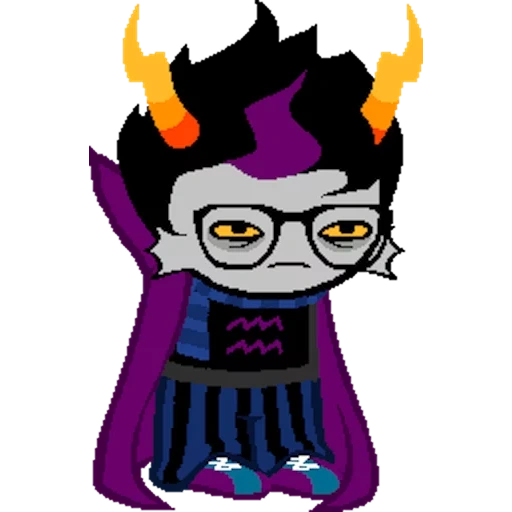 эридан, хоумстак, эридан ампора, homestuck fandom, эридан ампора спрайт